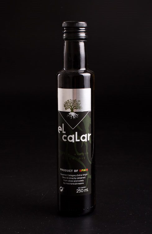 Botella de 250 ml de aceite «el calar»